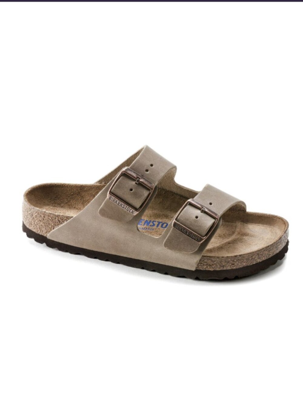 NWT Birkenstock Arizona Soft Footbed Tobacco Brown Oiled Leather Size 39 - Picture 11 of 16